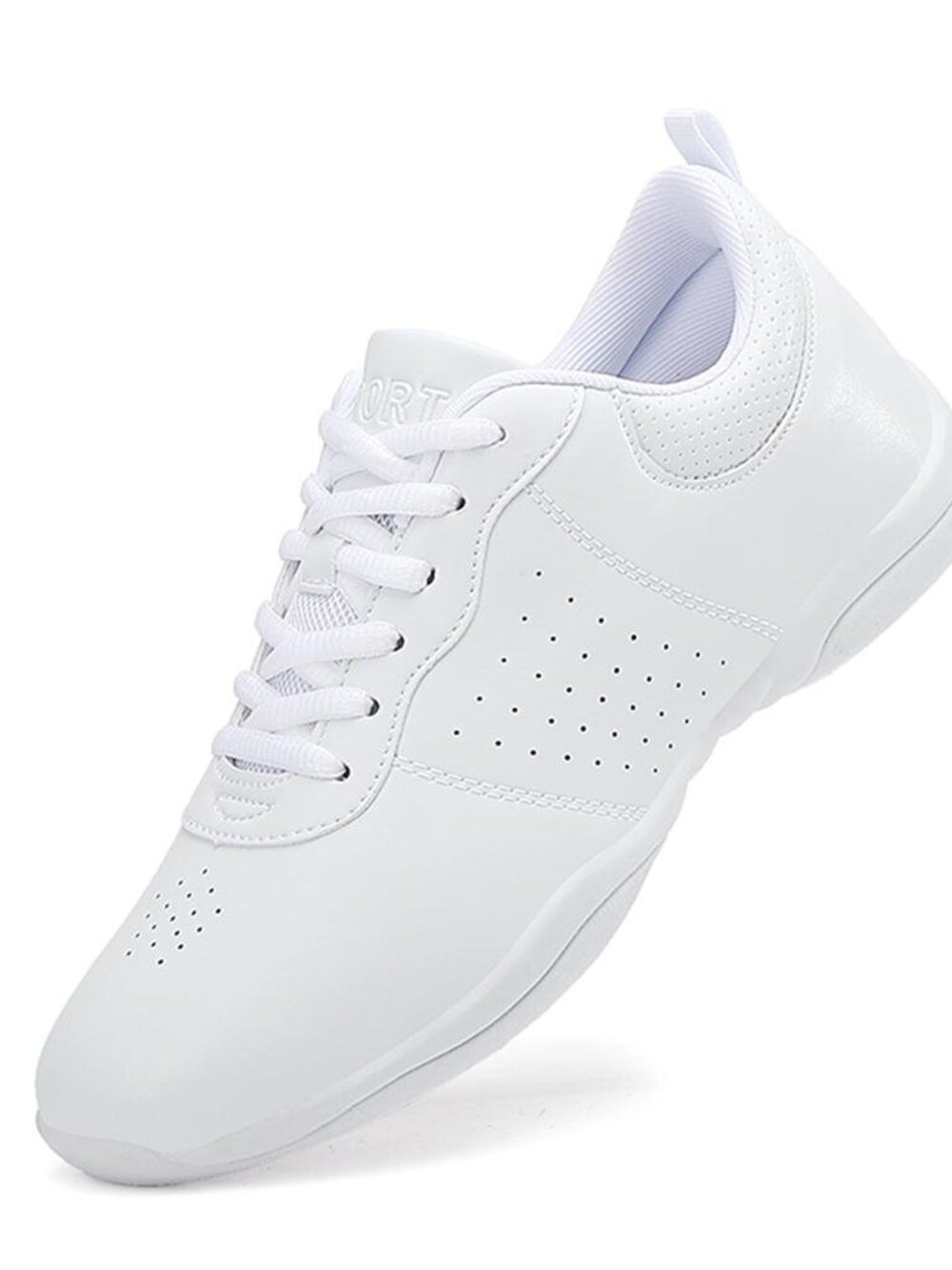 White Low-Profile Shoes — Size 36
